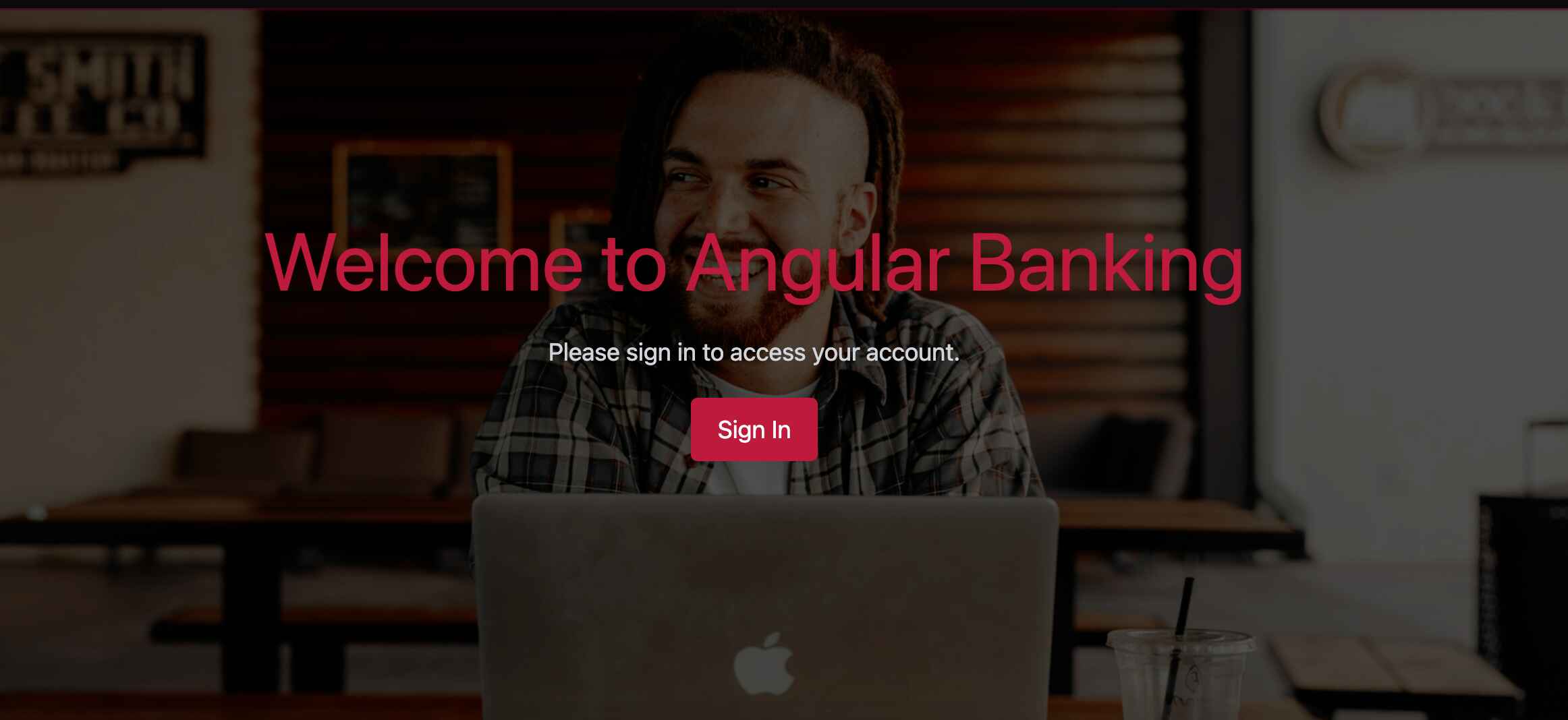 Angular Banking Preview